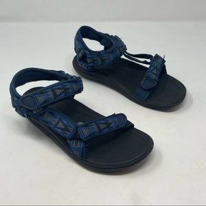 Teva Terra Float Universal Black Lite Sandals Blue Aztec Designs Kids Size 3